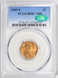 1949-S 1C MS67+ RD