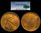 1919 1C MS66RD