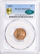 1915 1C MS66RD