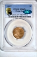 1857 1C Flying Eagle MS65+ 