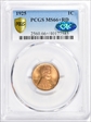 1925 1C MS66+ RD