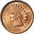 1860 1C Pointed Bust MS65