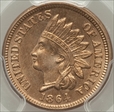1864 1C Copper-Nickel MS64