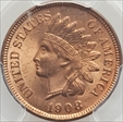 1908 1C MS65RD