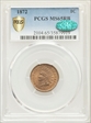1872 1C MS65RB