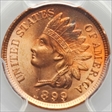 1899 1C MS65+ RD