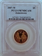 2007-W $5 Jamestown PR70DCAM