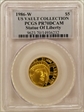 1986-W $5 Statue Of Liberty PR70DCAM