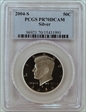 2004-S 50C Silver PR70DCAM