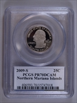 2009-S 25C Northern Mariana Islands PR70DCAM