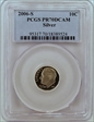2006-S 10C Silver PR70DCAM