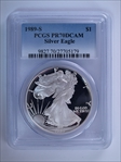 1989-S $1 Silver Eagle PR70DCAM