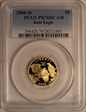 2008-W $5 Bald Eagle PR70DCAM