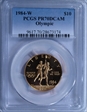 1984-W $10 Olympic PR70DCAM
