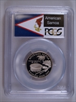 2009-S 25C American Samoa PR70DCAM