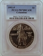 1992-P $1 Columbus PR70DCAM