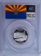 2008-S 25C Arizona Silver PR70DCAM