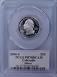 2006-S 25C Colorado Silver PR70DCAM