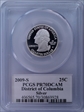 2009-S 25C District of Columbia  Silver PR70DCAM