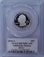 2009-S 25C American Samoa Silver PR70DCAM