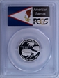 2009-S 25C American Samoa Silver PR70DCAM