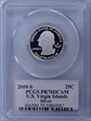 2009-S 25C U.S. Virgin Islands Silver PR70DCAM