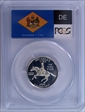 1999-S 25C Delaware Silver PR70DCAM
