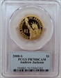 2008-S $1 Andrew Jackson PR70DCAM
