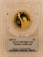 2007-S $1 Thomas Jefferson PR70DCAM