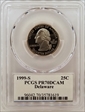 1999-S 25C Delaware PR70DCAM
