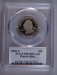 2009-S 25C Puerto Rico PR70DCAM