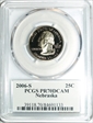2006-S 25C Nebraska PR70DCAM