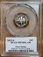 2023-S 10C First Strike Cleveland Native American PR70DCAM