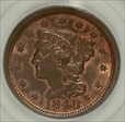 1848 1C Newcomb 21 MS64RB