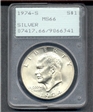1974-S $1 Silver MS66