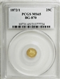 1872/1 G25C BG-870 MS65