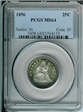 1856 25C MS64