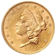 1861 $20 AU58