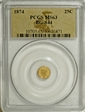 1874 G25C BG-844 MS63