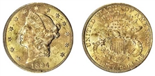 1894 $20 MS62