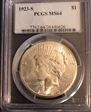 1923-S $1 MS64