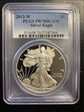 2012-W $1 Silver Eagle PR70DCAM