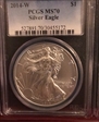 2014-W $1 Burnished Silver Eagle SP70
