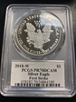 2018-W $1 Silver Eagle First Strike PR70DCAM