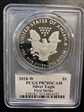 2018-W $1 Silver Eagle First Strike PR70DCAM