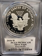 2018-W $1 Silver Eagle First Strike PR70DCAM