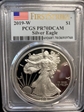 2019-W $1 Silver Eagle First Strike PR70DCAM