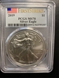 2019 $1 Silver Eagle First Strike MS70