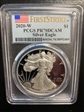 2020-W  $1 Silver Eagle First Strike PR70DCAM