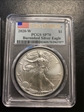 2020-W $1 Burnished Silver Eagle First Strike SP70